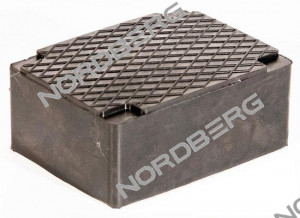Накладка резиновая для ножничных подъемников NORDBERG 1024 000006077 Накладка резиновая для ножничных подъемников NORDBERG 1024 000006077