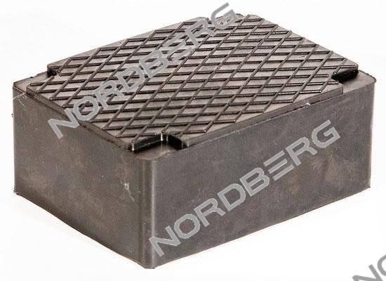 Накладка резиновая для ножничных подъемников NORDBERG 1024 000006077 Накладка резиновая для ножничных подъемников NORDBERG 1024 000006077
