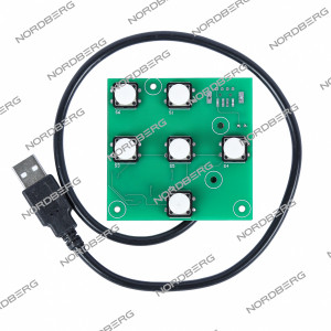 Плата управления клавиатуры для 4523PA (2023) NORDBERG 4523PA#KEY-BOARD(2023) 01-00000054