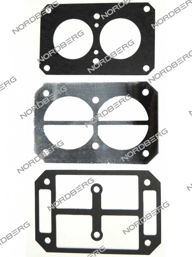 Прокладка клапанная для  NCE520 NORDBERG NCE520#V-PLATE ЦБ-00001008
