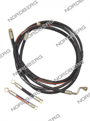 NORDBERG ЗАПЧАСТЬ ШЛАНГИ комплект для подъемника N4124-4T ЦБ-00008091
