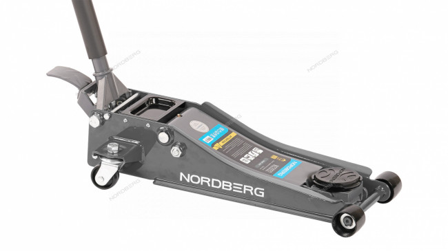 Домкрат подкатной 3,2 т, супернизкий подхват, педаль NORDBERG N32032G 01-00000138 Домкрат подкатной 3,2 т, супернизкий подхват, педаль NORDBERG N32032G 01-00000138