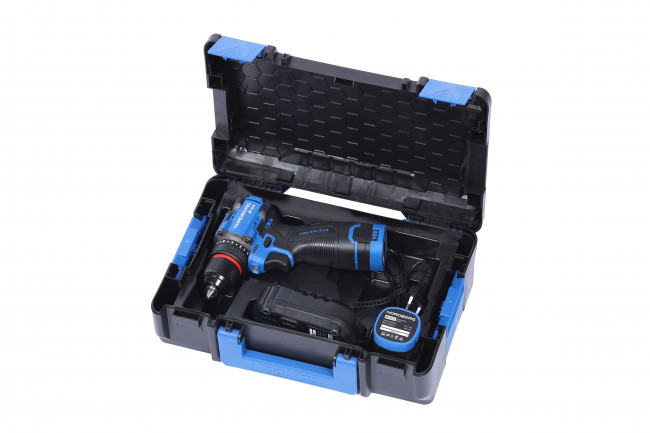 Шуруповерт аккумуляторный макс.диам. сверла 10 мм, 16 В, 60 Нм с 2 аккумуляторами и зарядным уст-вом NORDBERG NE104K 01-00008687 Шуруповерт аккумуляторный макс.диам. сверла 10 мм, 16 В, 60 Нм с 2 аккумуляторами и зарядным уст-вом NORDBERG NE104K 01-00008687