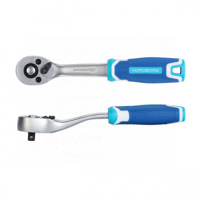 Трещотка 1/4", 72 зубца, с флажковым переключением NORDBERG 225-706 01-00017259 Трещотка 1/4", 72 зубца, с флажковым переключением NORDBERG 225-706 01-00017259