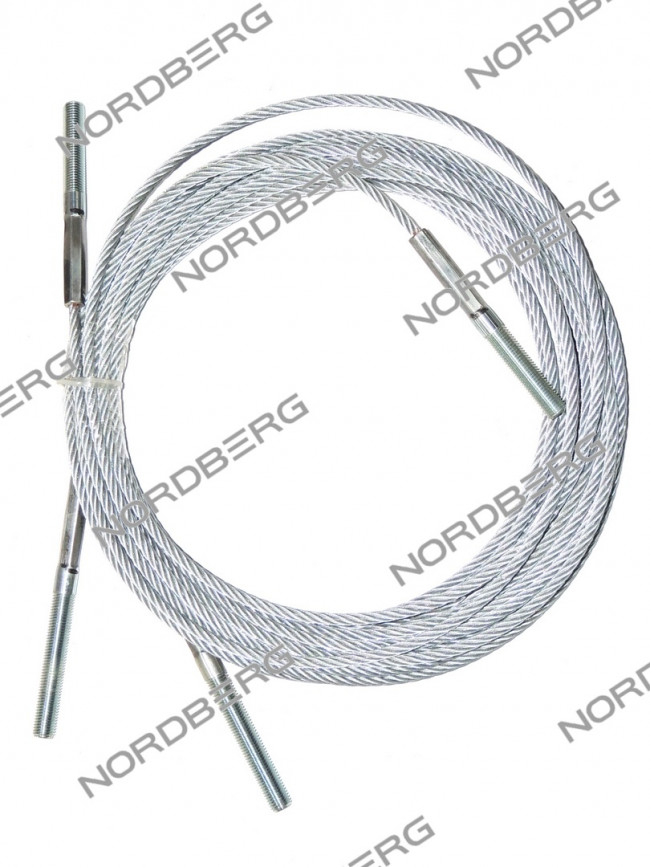 NORDBERG ЗАПЧАСТЬ ТРОС 3600 мм для N4120H-4T (2 шт/комплект) NEW ЦБ-00009290
