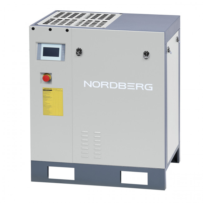 Компрессор винтовой, 7,5 кВт, 13 бар, 800 л/мин, без ресивера NORDBERG NCC10_13G 01-00021949 Компрессор винтовой, 7,5 кВт, 13 бар, 800 л/мин, без ресивера NORDBERG NCC10_13G 01-00021949