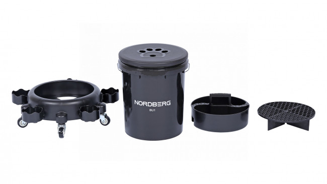 Ведро для мойки на колесах NORDBERG BU1 01-00005580 Ведро для мойки на колесах NORDBERG BU1 01-00005580