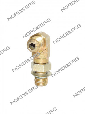 NORDBERG ЗАПЧАСТЬ угловой фитинг для N4121A-4T ЦБ-00012299