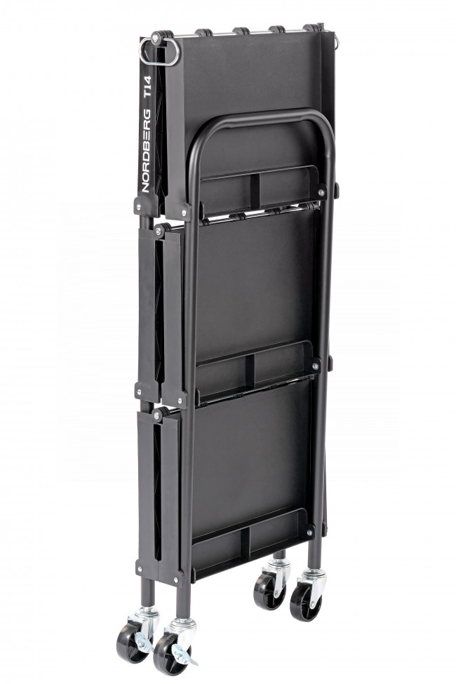 Тележка инструментальная, 3 пластиковые полки, складная NORDBERG T14 01-00000628 Тележка инструментальная, 3 пластиковые полки, складная NORDBERG T14 01-00000628