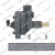 Клапан взрывной накачки в сборе для CH3F, 4644 NORDBERG 01-00001992 01-00001992