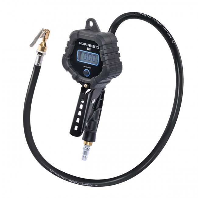 Пистолет профессиональный для подкачки колес, цифровой NORDBERG Ti7 01-00020066 Пистолет профессиональный для подкачки колес, цифровой NORDBERG Ti7 01-00020066