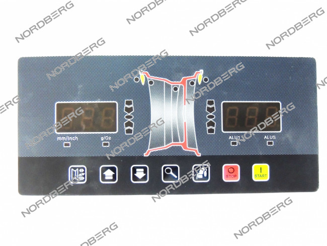 Клавиатура для 4523 NORDBERG 4523#M+P 000010829