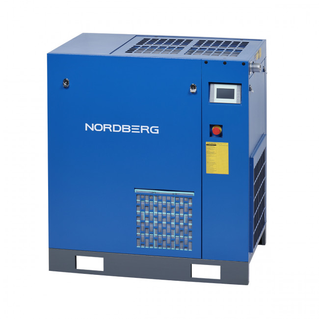 Компрессор винтовой, 22 кВт, 10 бар, 3200 л/мин, без ресивера NORDBERG NCC30_PM VSD 01-00021769