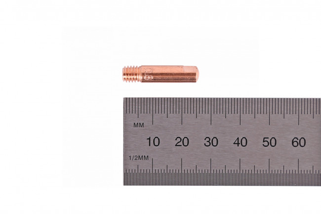 Сварочный наконечник для горелки MIG/MAG E-CU, M6x25, 0.8 мм, 5 шт. NORDBERG WMI-N08 01-00004447 Сварочный наконечник для горелки MIG/MAG E-CU, M6x25, 0.8 мм, 5 шт. NORDBERG WMI-N08 01-00004447