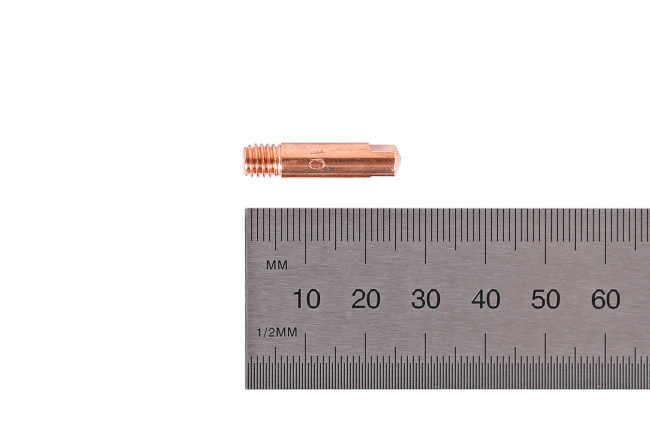 Сварочный наконечник для горелки MIG/MAG E-CU, M6x25, 1 мм, 5 шт. NORDBERG WMI-N10 01-00004448 Сварочный наконечник для горелки MIG/MAG E-CU, M6x25, 1 мм, 5 шт. NORDBERG WMI-N10 01-00004448