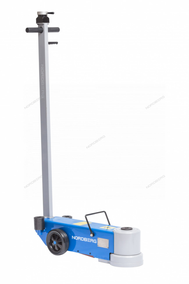 Домкрат пневмогидравлический подкатной двухштоковый, 25/50 т NORDBERG N502 000009020 Домкрат пневмогидравлический подкатной двухштоковый, 25/50 т NORDBERG N502 000009020