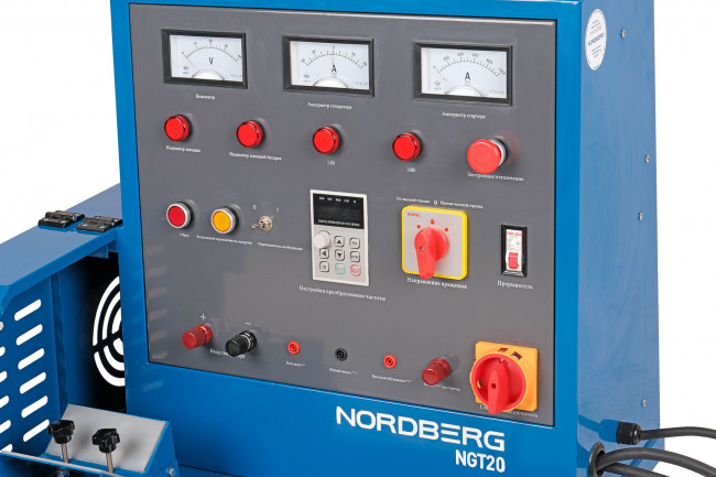 Стенд для проверки генераторов и стартеров, 220 В NORDBERG NGT20 01-00003010 Стенд для проверки генераторов и стартеров, 220 В NORDBERG NGT20 01-00003010