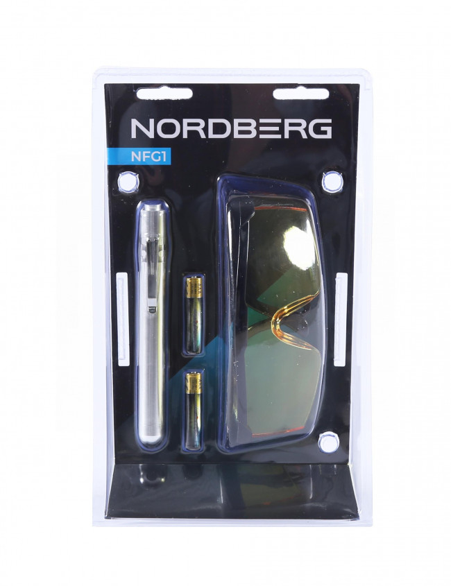 Набор для поиска утечек фреона, UV NORDBERG NFG1 01-00014124 Набор для поиска утечек фреона, UV NORDBERG NFG1 01-00014124