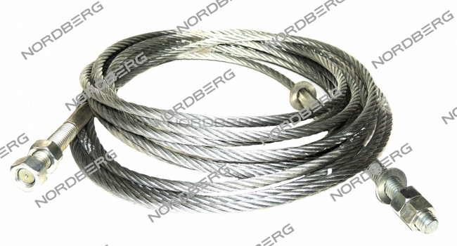 Трос для подъемника 4440T до 2014 (L=3007мм) NORDBERG 000002028 000002028