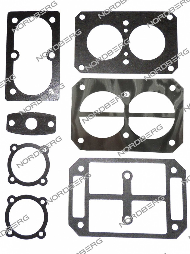 Комплект прокладок для головки NCE100/400 NORDBERG NCE100/400#RK 00-00018037