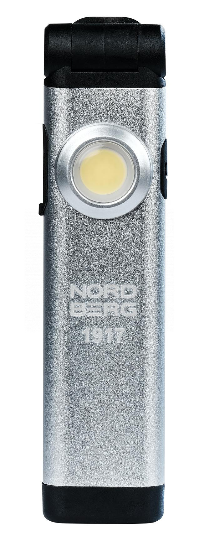 Фонарь светодиодный, аккумуляторный (без зарядного устройства) NORDBERG 1917 ЦБ-00017337 Фонарь светодиодный, аккумуляторный (без зарядного устройства) NORDBERG 1917 ЦБ-00017337