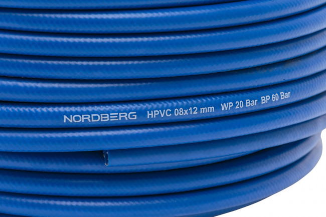 Шланг воздушный гибридный ПВХ диам. 8х12 мм 1м. NORDBERG H0812HPVC 00-00018078 Шланг воздушный гибридный ПВХ диам. 8х12 мм 1м. NORDBERG H0812HPVC 00-00018078