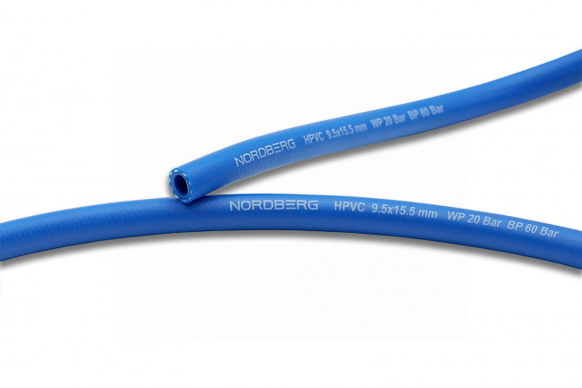Шланг воздушный гибридный ПВХ диам. 9,5х15,5мм 1м. NORDBERG H0915HPVC 00-00018079 Шланг воздушный гибридный ПВХ диам. 9,5х15,5мм 1м. NORDBERG H0915HPVC 00-00018079
