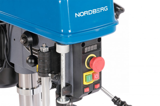 Станок сверлильный (500Вт, 16мм, вариатор скорости, тиски) NORDBERG ND1648V 01-00000250 Станок сверлильный (500Вт, 16мм, вариатор скорости, тиски) NORDBERG ND1648V 01-00000250