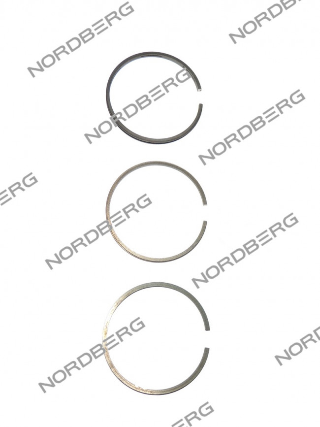 Комплект поршневых колец на один поршень для NCE50/410V NORDBERG NCE50/410V#PSs ЦБ-00009260