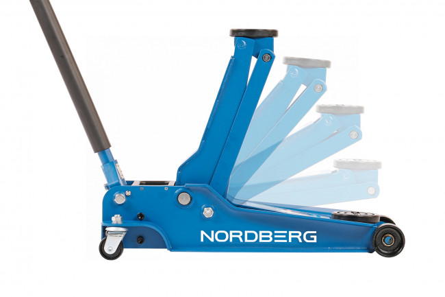 Домкрат подкатной 4 т, низкий подхват NORDBERG N32035 000008879 Домкрат подкатной 4 т, низкий подхват NORDBERG N32035 000008879