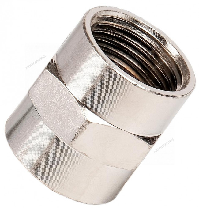 Переходник резьбовой F1/2" - F1/2" NORDBERG NPFF44 01-00000577