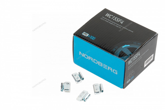 Грузики балансировочные для стальных дисков Fe 15 г, 100 шт. NORDBERG WC15SF4 01-00002845 Грузики балансировочные для стальных дисков Fe 15 г, 100 шт. NORDBERG WC15SF4 01-00002845