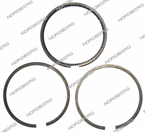Комплект поршневых колец для головки NCE520 NORDBERG NCE520#P-RINGS(set1+2) 00-00018043