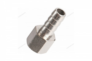 Переходник F1/4" - елочка диам. 10 мм ЦБ-0010482 Переходник F1/4" - елочка диам. 10 мм ЦБ-0010482