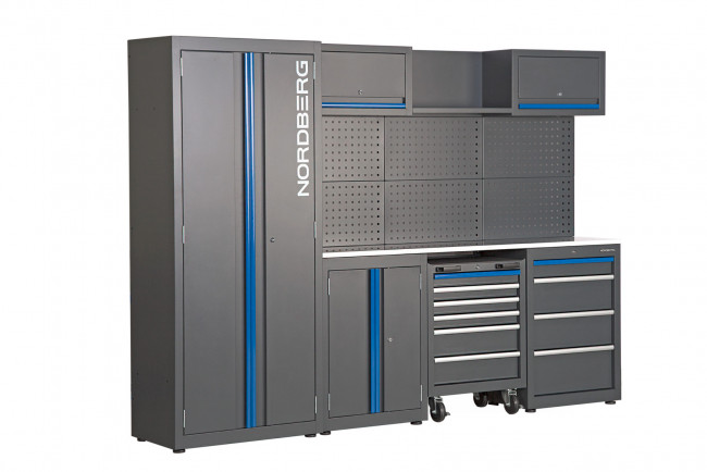 Набор мебели для мастерских, 13 предметов NORDBERG TT113 01-00004607 Набор мебели для мастерских, 13 предметов NORDBERG TT113 01-00004607