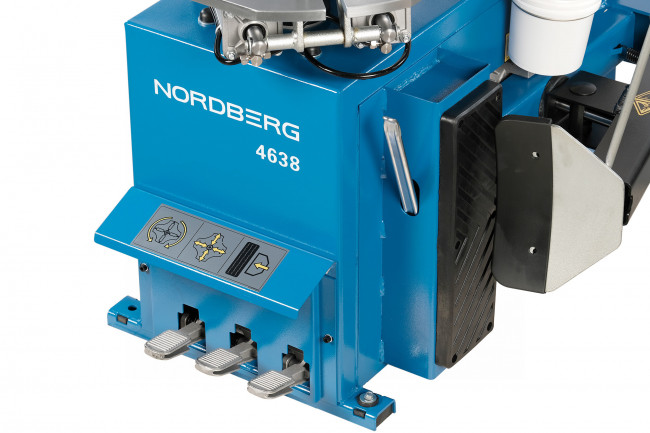 Станок шиномонтажный 220V п/автомат, односкоростн, синий NORDBERG 4638(B) 220 000001788