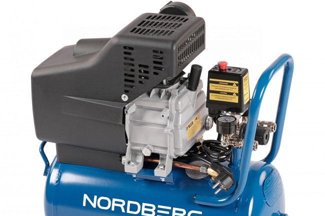 Компрессор поршневой, 220 В, ресивер 24 л, 240 л/мин NORDBERG NCE25/241 01-00005651 Компрессор поршневой, 220 В, ресивер 24 л, 240 л/мин NORDBERG NCE25/241 01-00005651