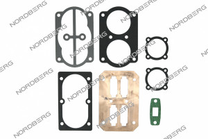 Комплект прокладок для головки NCE100/400 new NORDBERG NCE100/400#RKnew ЦБ-00011939