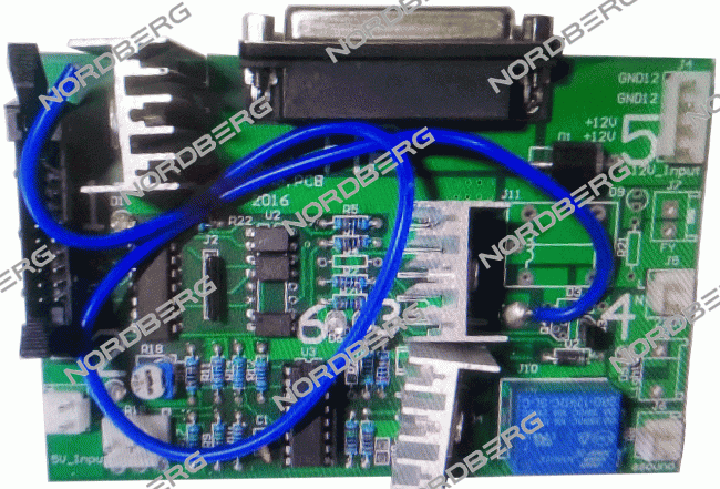 NORDBERG ЗАПЧАСТЬ ПЛАТА управления GZBLS-PZ-HP07-000001-0 (основная) для CMT6 ЦБ-00001627