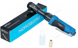 Пневмогайковерт угловой (пневмотрещотка) 3/8", 88 Нм NORDBERG NP0261 ЦБ-00017084 Пневмогайковерт угловой (пневмотрещотка) 3/8", 88 Нм NORDBERG NP0261 ЦБ-00017084