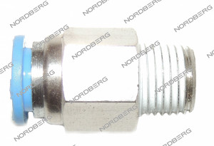 Переходник  для взрывной подкачки D10 1/4" NORDBERG 6000018 000008343