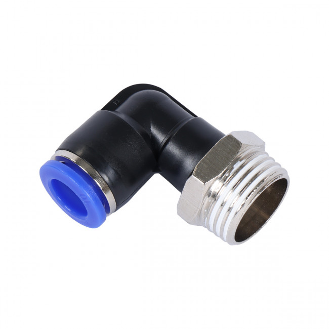 Фитинг угловой трубка 10 мм резьба 1/2" NORDBERG QPLN10-04 01-00010451
