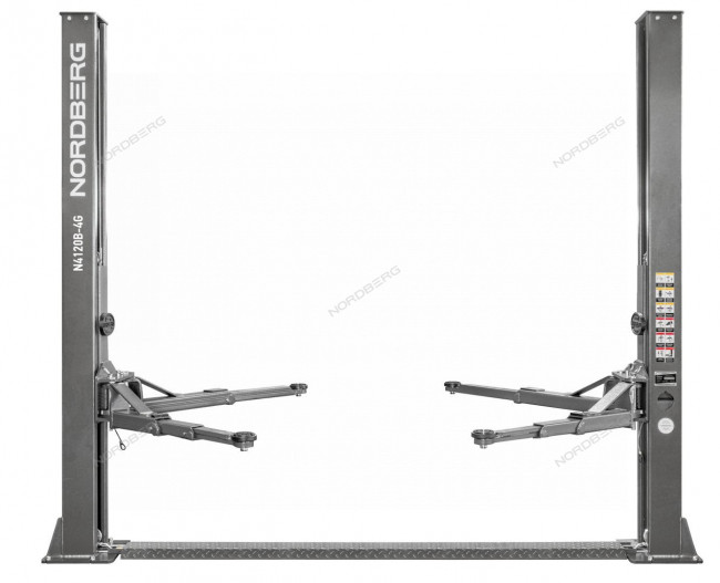 Подъемник двухстоечный 4 т, 380 В, серый NORDBERG N4120B-4G_3+2_380 01-00008611 Подъемник двухстоечный 4 т, 380 В, серый NORDBERG N4120B-4G_3+2_380 01-00008611