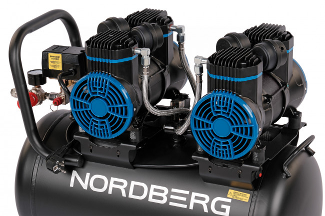 Компрессор безмасляный 220В, ресив. 50л, 500 л/мин NORDBERG NCEO50/500 01-00000889 Компрессор безмасляный 220В, ресив. 50л, 500 л/мин NORDBERG NCEO50/500 01-00000889
