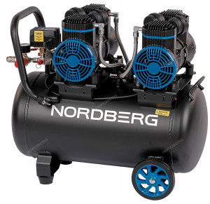 Компрессор безмасляный 220В, ресив. 50л, 500 л/мин NORDBERG NCEO50/500 01-00000889 Компрессор безмасляный 220В, ресив. 50л, 500 л/мин NORDBERG NCEO50/500 01-00000889