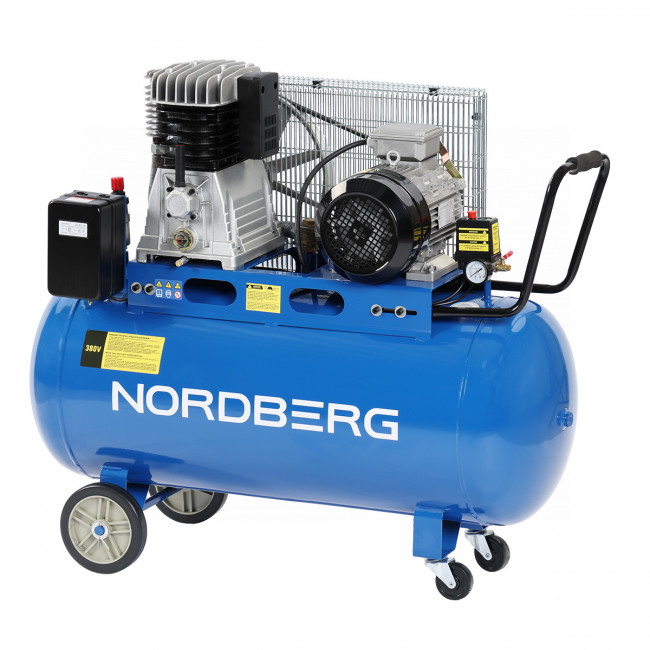 Компрессор поршневой с ременным приводом, объем 200 л NORDBERG ECO NCE200/660 00-00018030 Компрессор поршневой с ременным приводом, объем 200 л NORDBERG ECO NCE200/660 00-00018030
