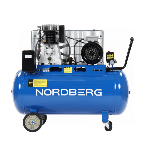 Компрессор поршневой с ременным приводом, объем 200 л NORDBERG ECO NCE200/660 00-00018030 Компрессор поршневой с ременным приводом, объем 200 л NORDBERG ECO NCE200/660 00-00018030
