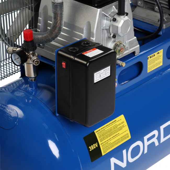 Компрессор поршневой с ременным приводом, объем 200 л NORDBERG ECO NCE200/660 00-00018030 Компрессор поршневой с ременным приводом, объем 200 л NORDBERG ECO NCE200/660 00-00018030