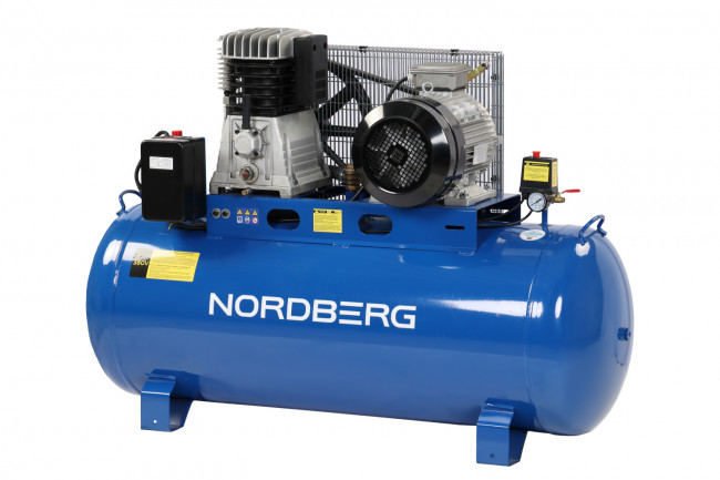 Компрессор поршневой с ременным приводом, объем 300 л NORDBERG ECO NCE300/810 00-00018031 Компрессор поршневой с ременным приводом, объем 300 л NORDBERG ECO NCE300/810 00-00018031