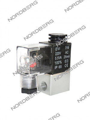 Клапан соленоидный для NCEO50/210 NORDBERG NCEO50/210_NCEO100/400#M-VALVE ЦБ-00012125